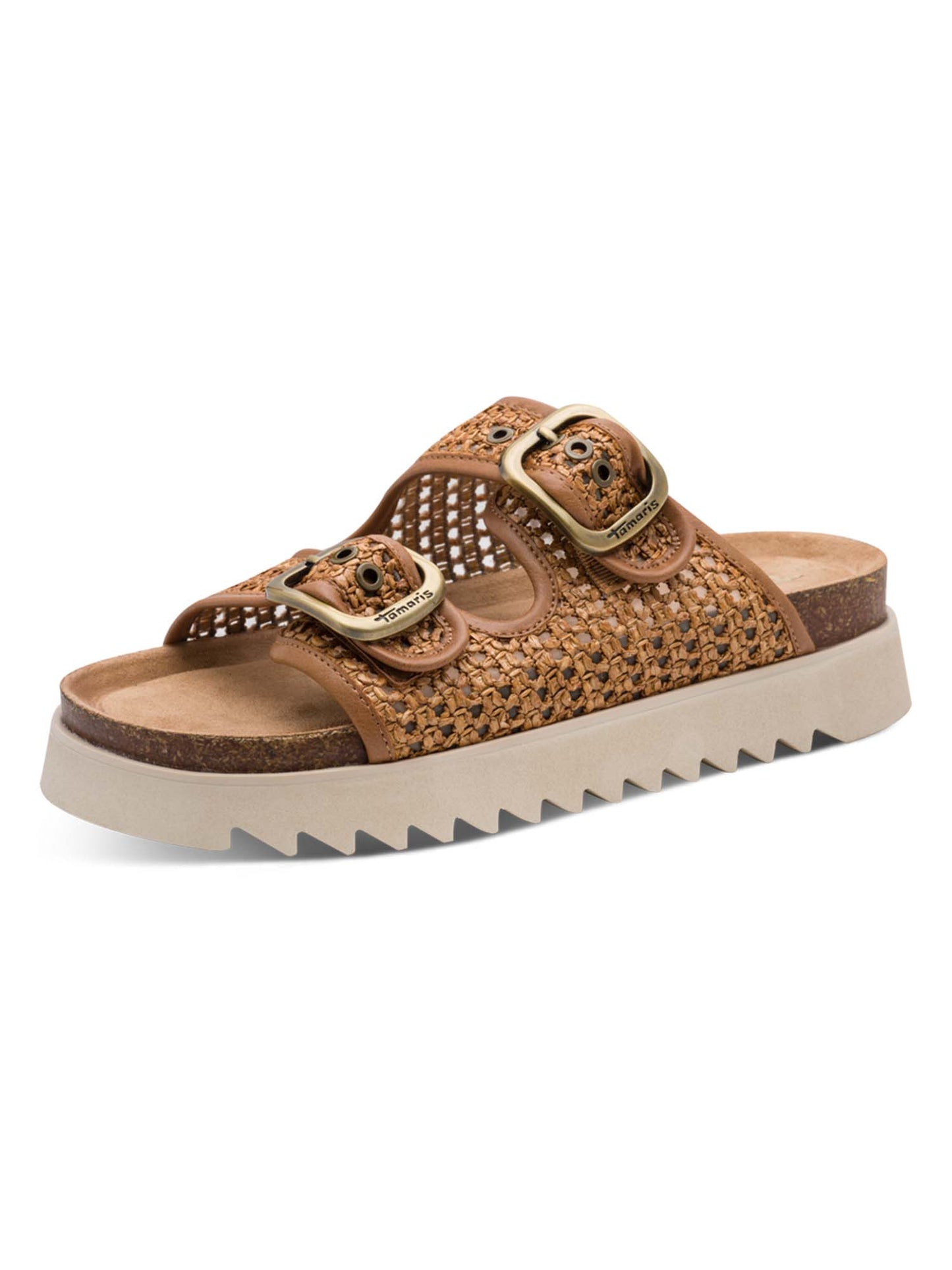 Sandali Tamaris da donna in marrone con design moderno e confortevole