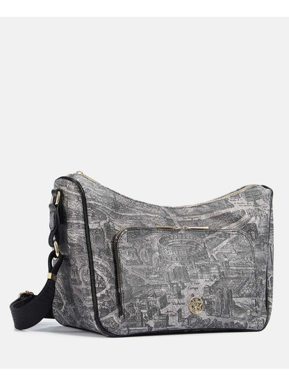 BORSA SHOULDER BAG SMALL YNOT? DA DONNA GRIGIO