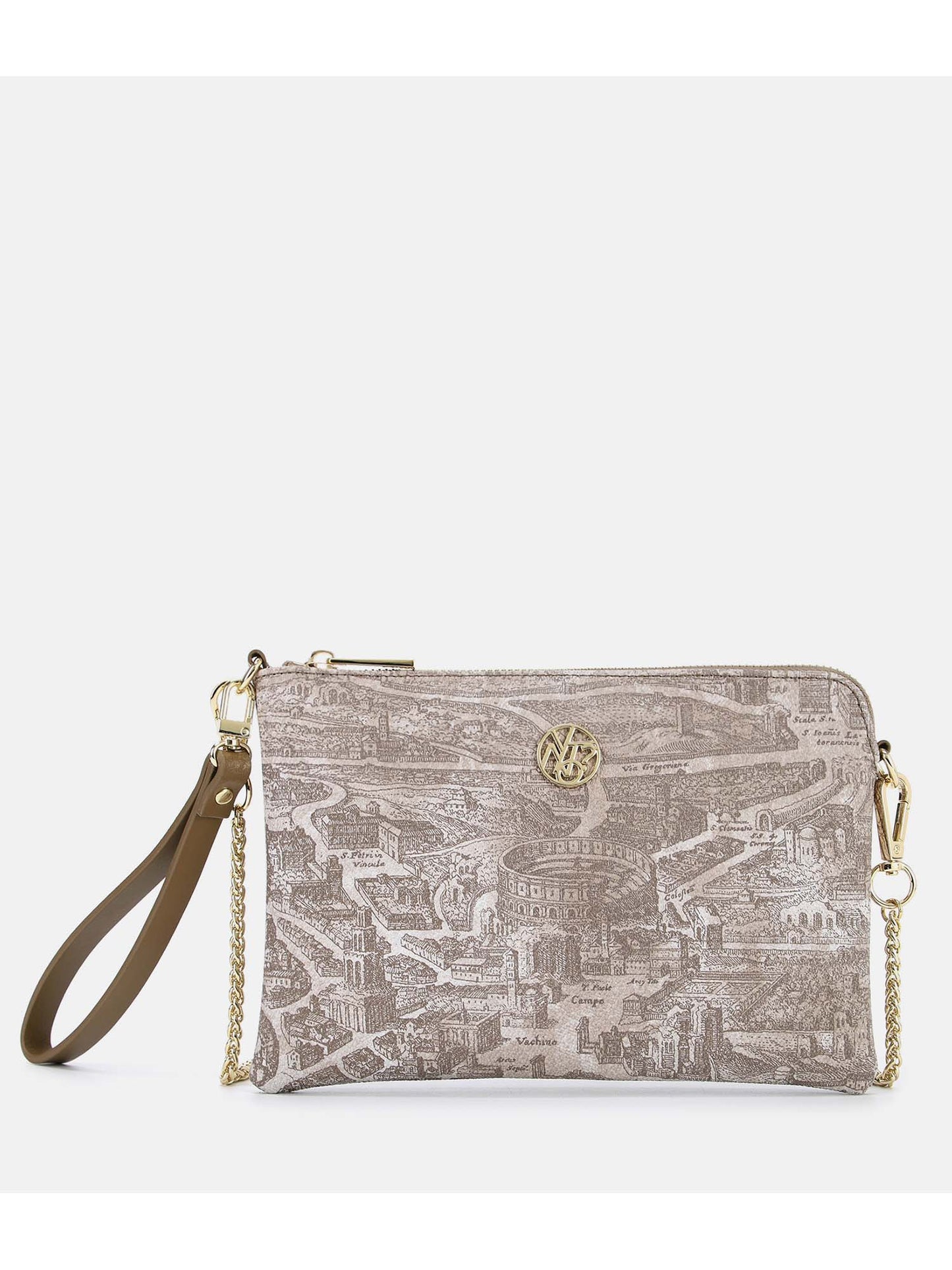 BORSA CLUTCH YNOT? DA DONNA BEIGE