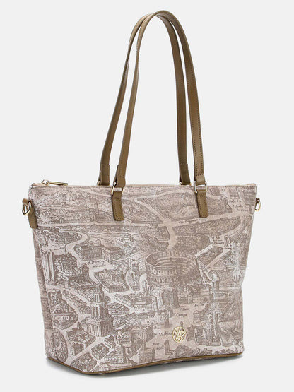 BORSA SHOPPING YNOT? DA DONNA BEIGE