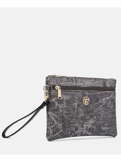 BORSA POCKET HANDLE MEDIA YNOT? DA DONNA GRIGIO
