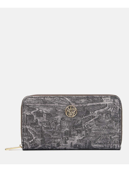 PORTAFOGLIO MEDIO YNOT? DA DONNA GRIGIO