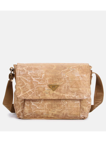 Y Not? Reporter, borsa a tracolla da donna color tan versatile