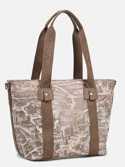 BORSA SHOPPING BAG LARGE YNOT? DA DONNA BEIGE