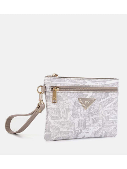Pochette Y Not? Small da donna in elegante bianco Milk