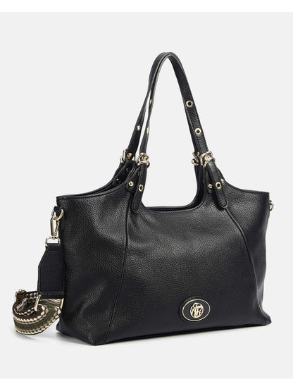BORSA SHOPPING BAG IN SEMILPELLE YNOT? DA DONNA NERO
