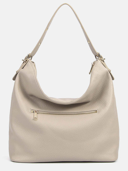 BORSA HOBO BAG MEDIA YNOT? DA DONNA BEIGE