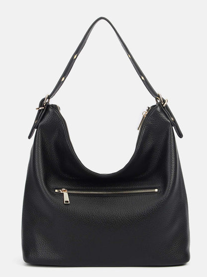 BORSA HOBO BAG MEDIA YNOT? DA DONNA NERO