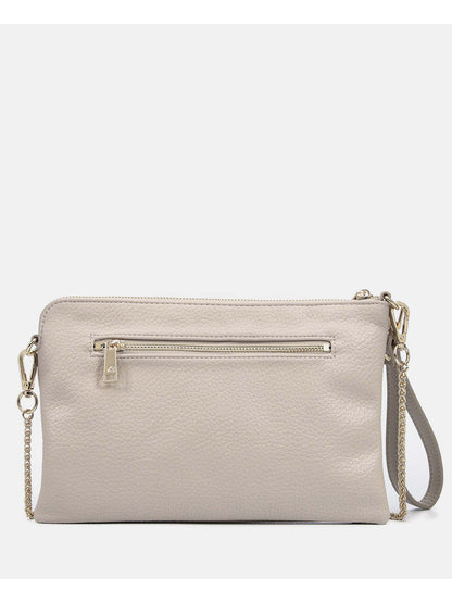 BORSA CLUTCH IN SEMILPELLE YNOT? DA DONNA BEIGE