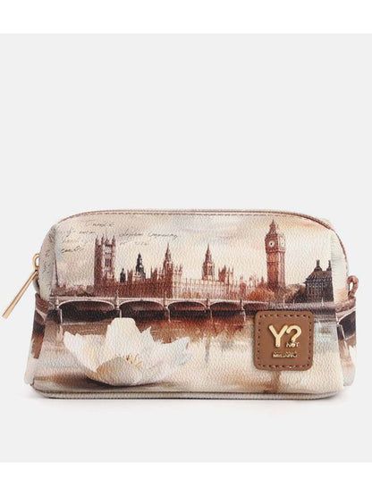 Beauty case Y Not? compatto e versatile in fango da donna