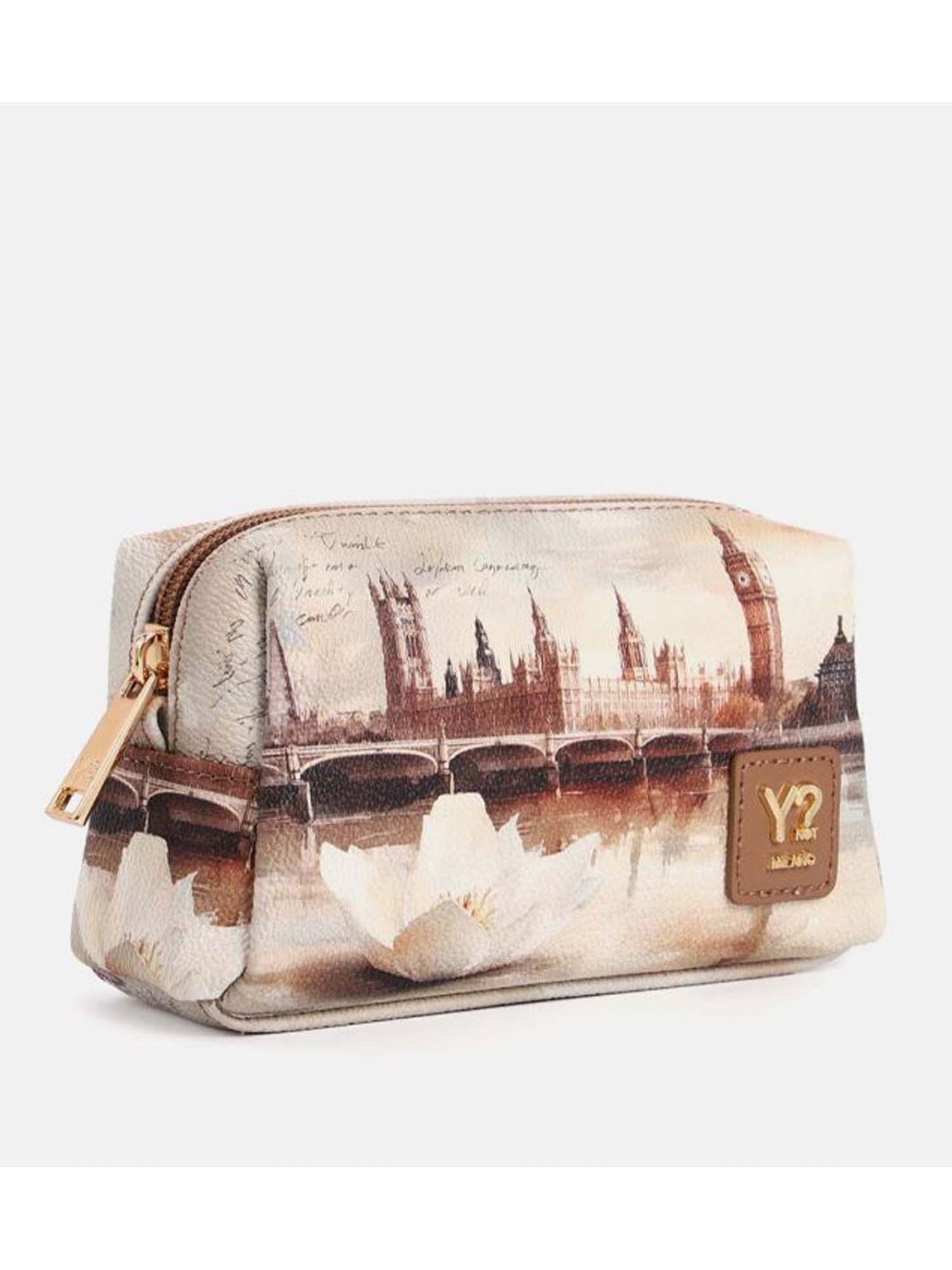 Beauty case Y Not? compatto e versatile in fango da donna