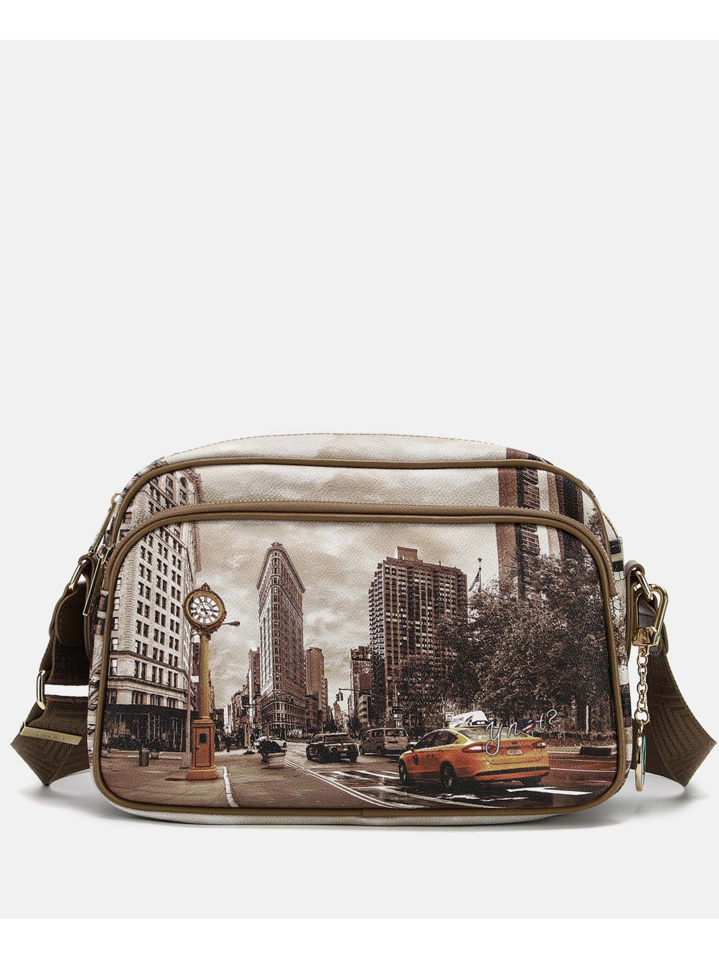 Borsa reporter donna YNOT? modello Golde oro elegante