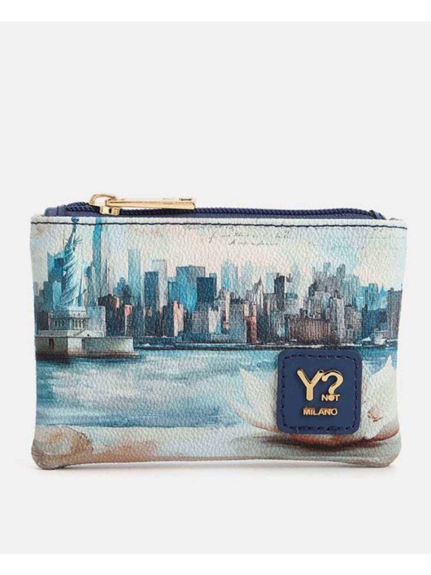 Borsa Pocket Small Y Not? blu da donna, compatta e versatile