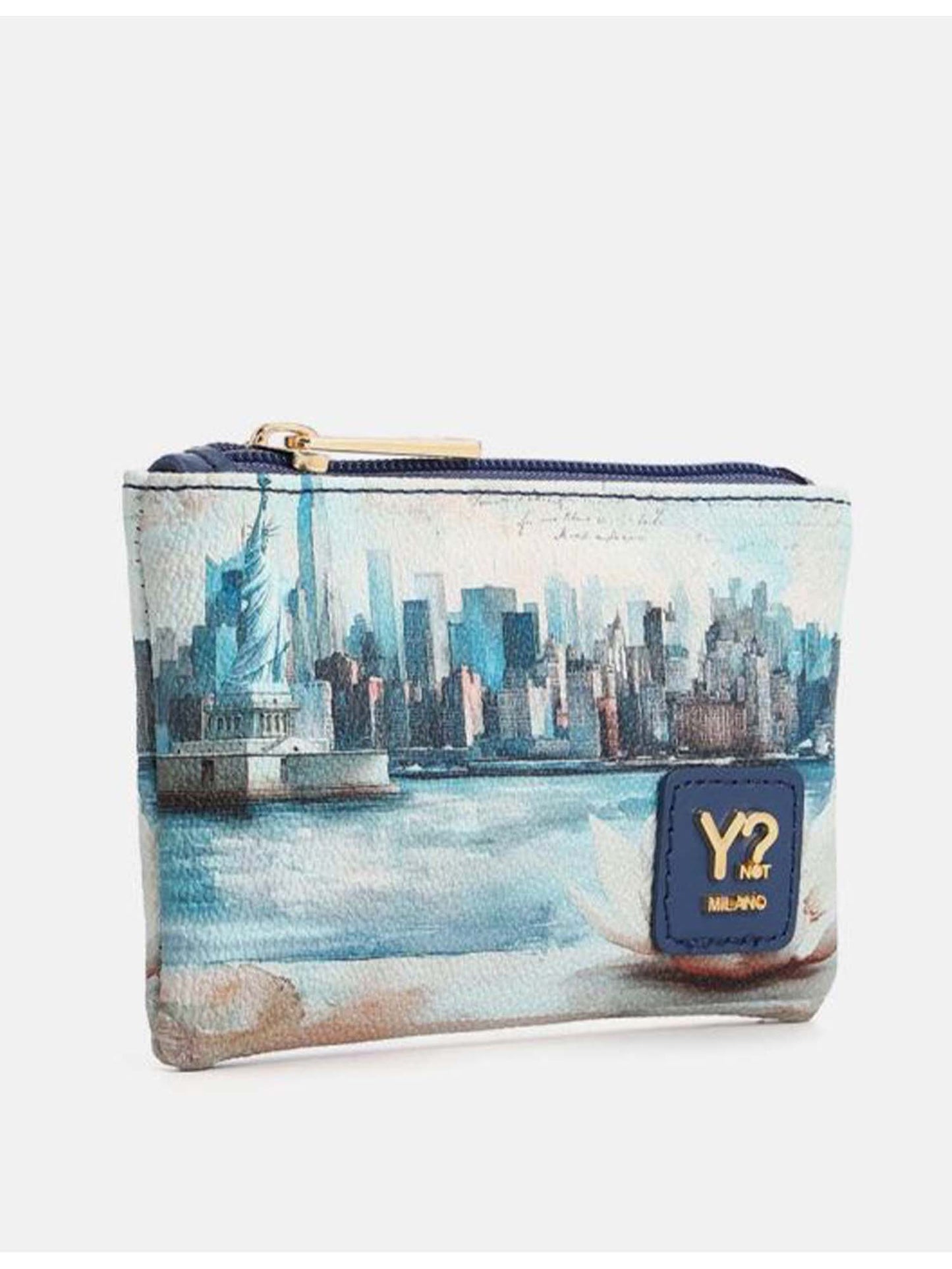 Borsa Pocket Small Y Not? blu da donna, compatta e versatile