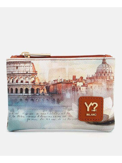 Y Not? Pocket Small, porta monete compatto e raffinato marrone da donna