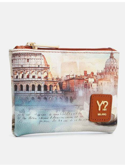 Y Not? Pocket Small, porta monete compatto e raffinato marrone da donna