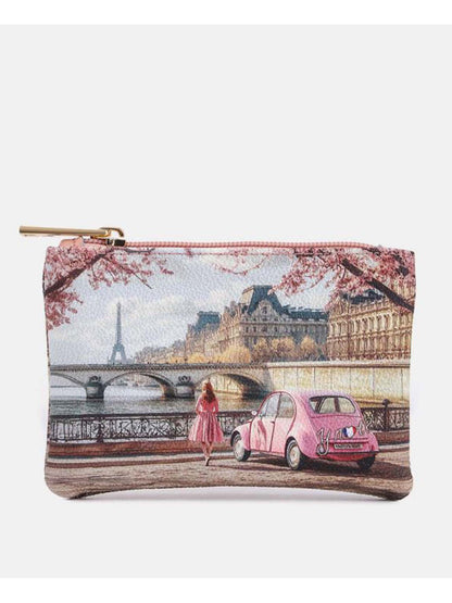 Y Not? Yes340S6, elegante pochette rosa compatta da donna