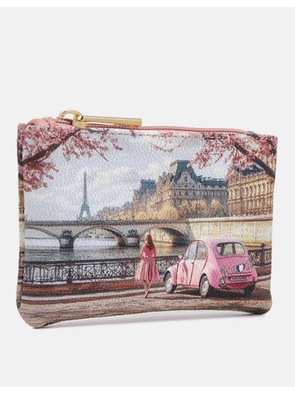 Y Not? Yes340S6, elegante pochette rosa compatta da donna
