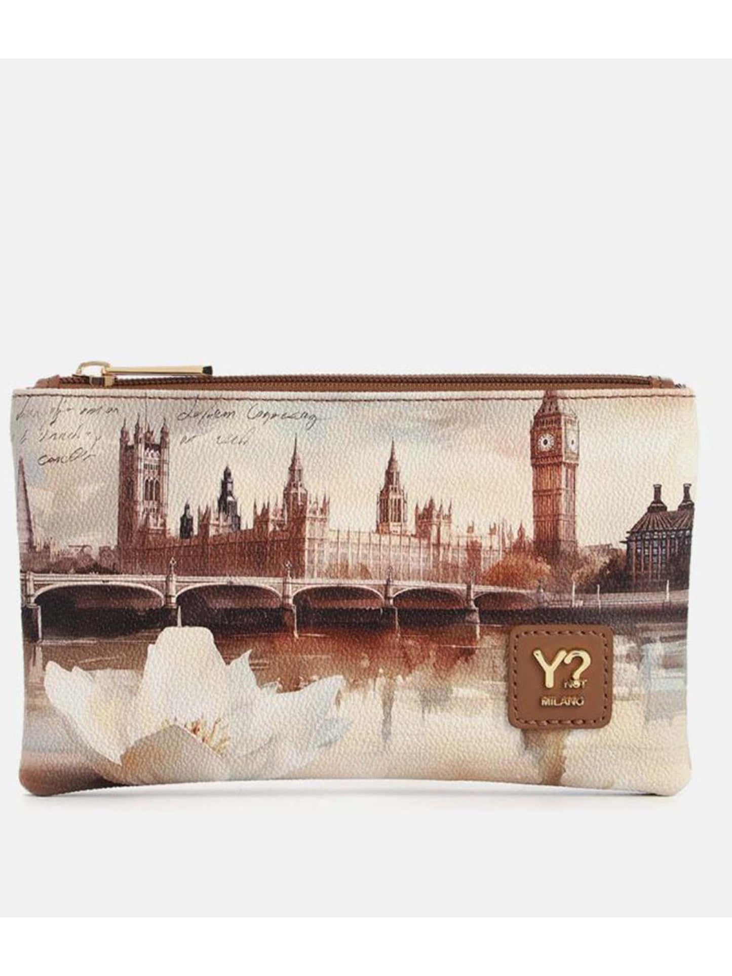 Pochette Y Not? Pocket Medium da donna in colore fango