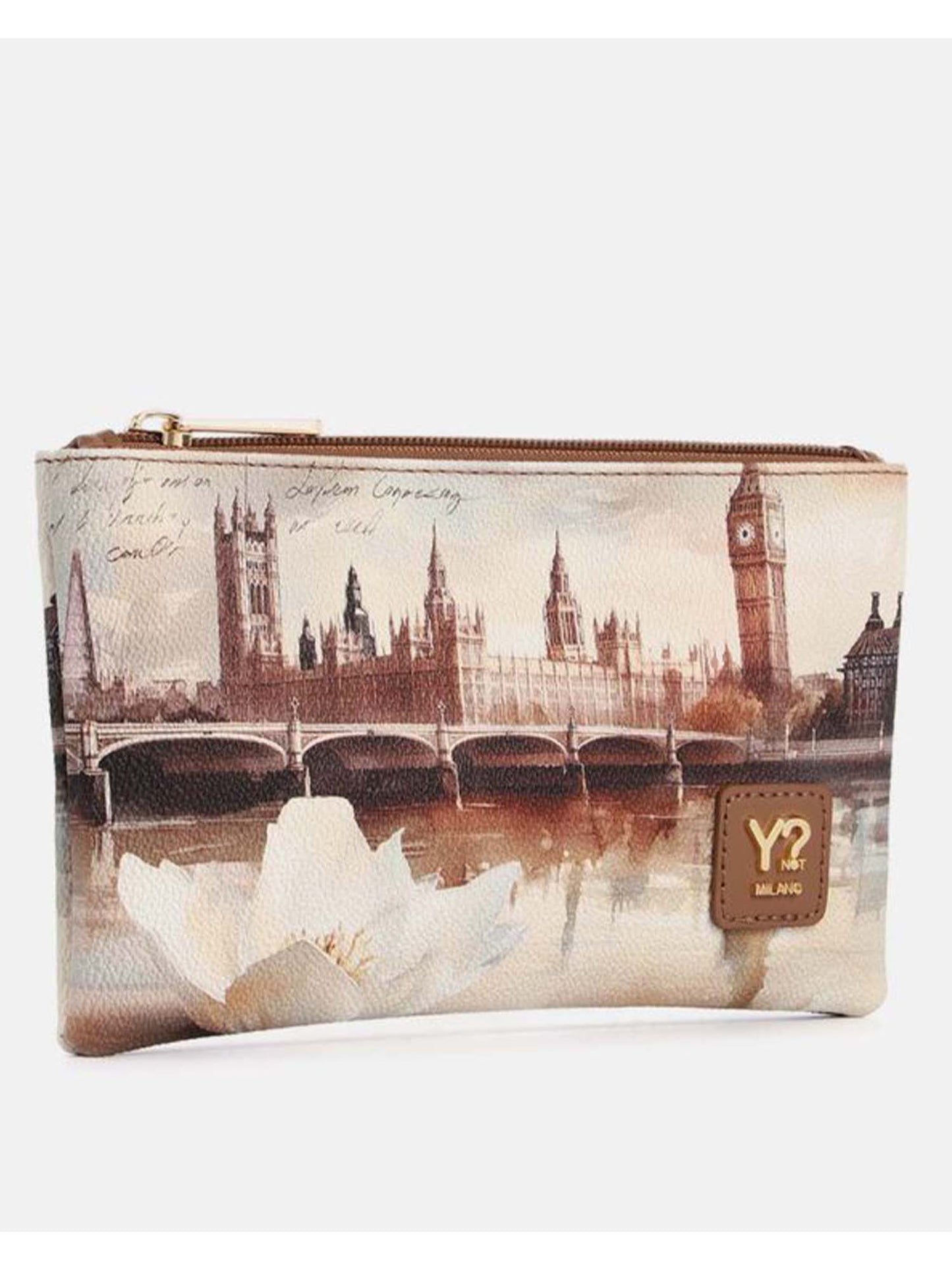 Pochette Y Not? Pocket Medium da donna in colore fango