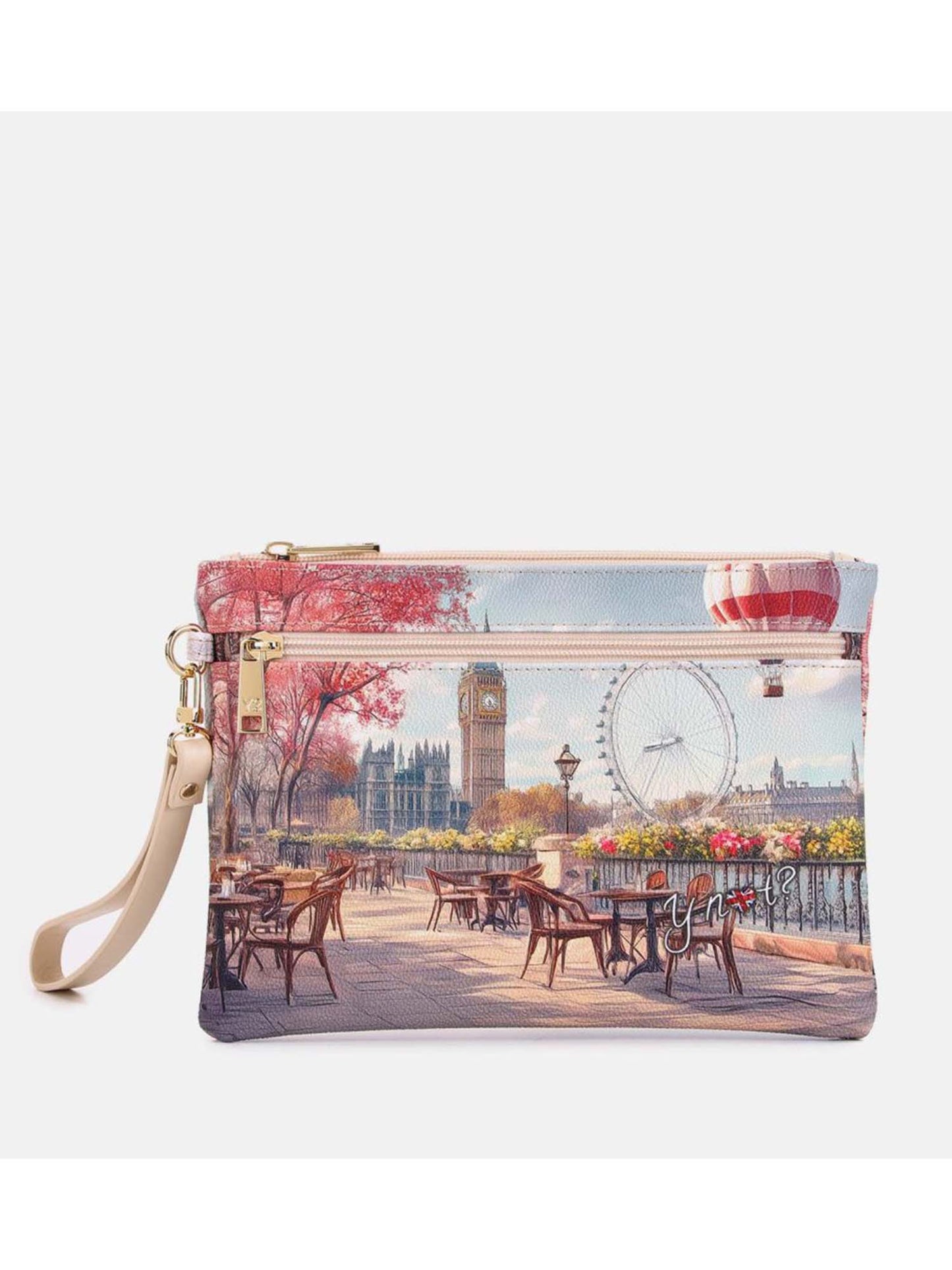 Y Not? Poket Handle, borsa donna color crema elegante e versatile