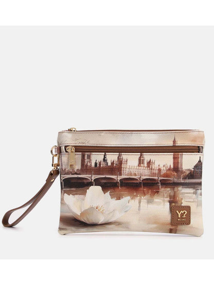 Y Not? Pocket Handle, borsa donna fango versatile ed elegante