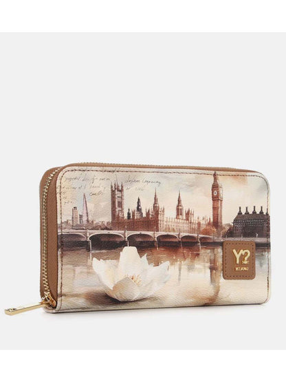 Portafoglio donna Y Not? Yes361S6 Londo colore fango