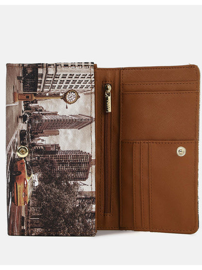 Y-not wallet portafogli da donna marrone