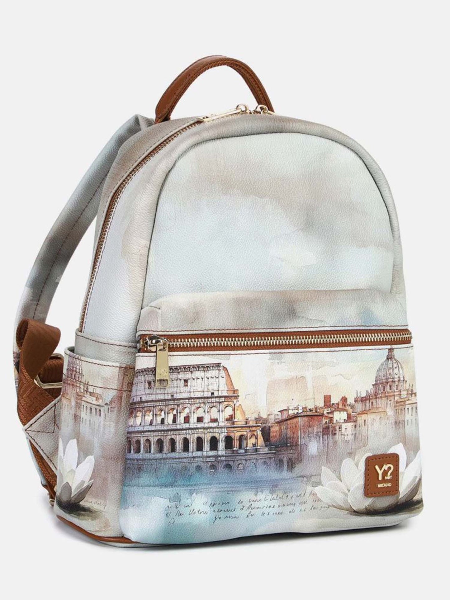 Zaino Y Not? modello Rome da donna marrone