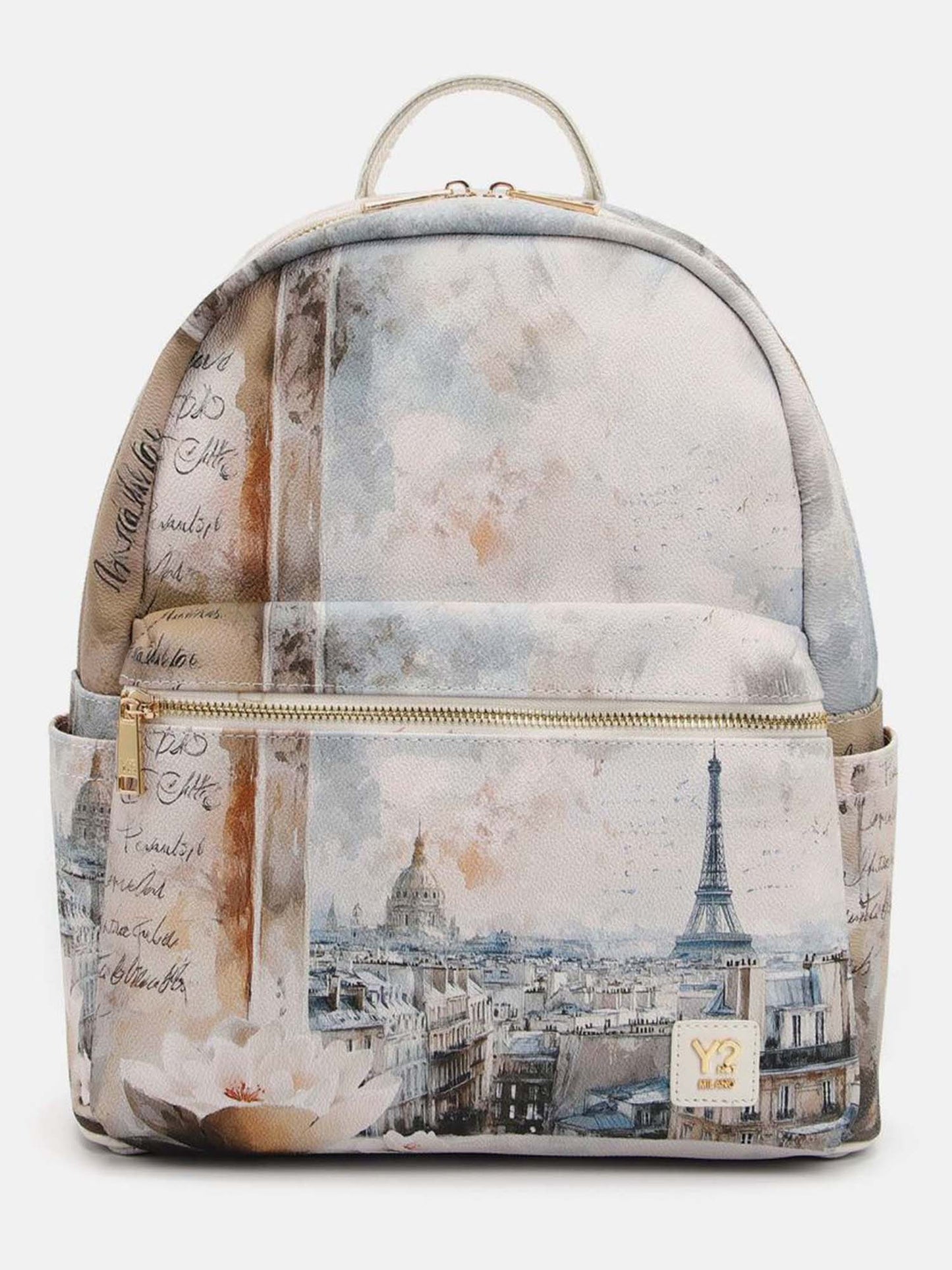Zaino da donna Y Not? modello Yes381s6 Paris in bianco