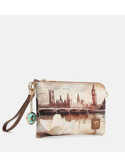 Y Not? Clutch Londo in fango, accessorio elegante da donna