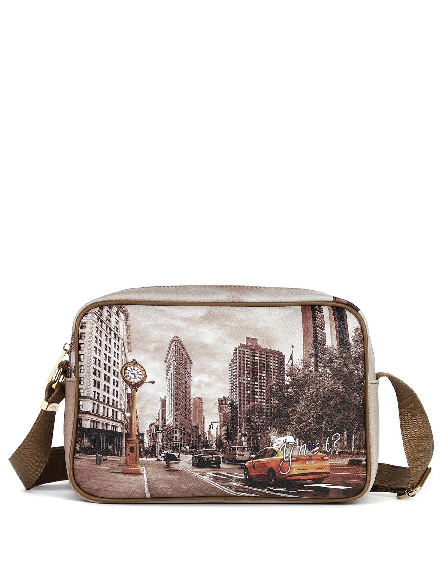 Borsa camera bag media donna dorata YNot in pelle