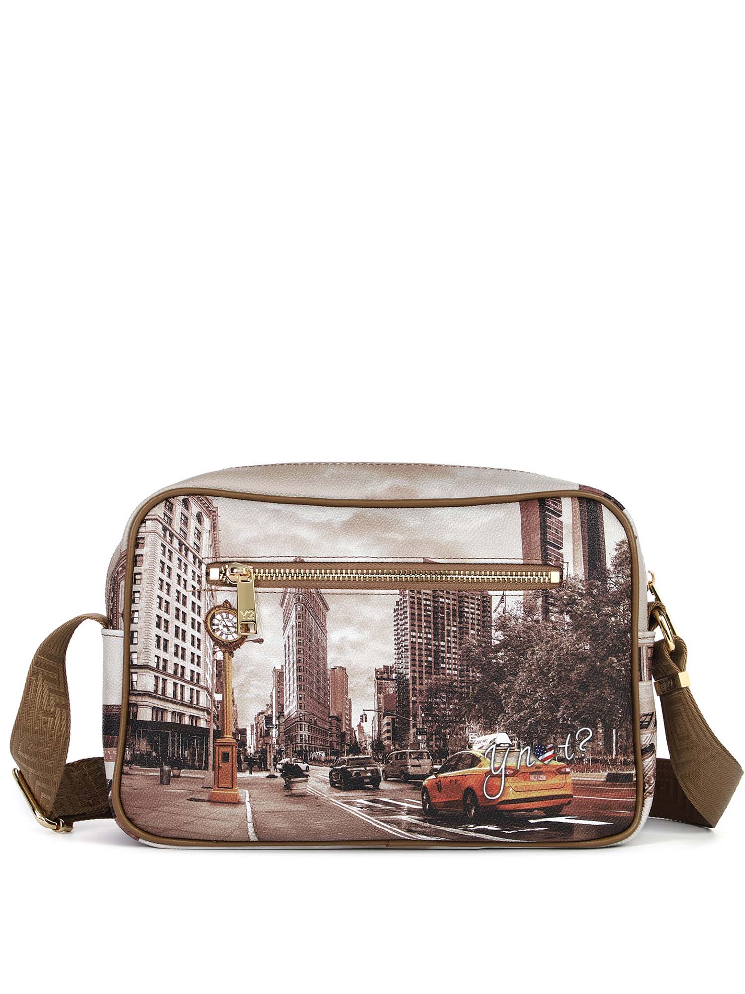 Borsa camera bag media donna dorata YNot in pelle