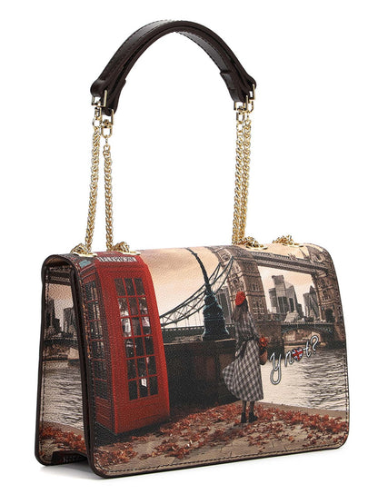BORSA FLAP BAG YNOT? DA DONNA LONDO