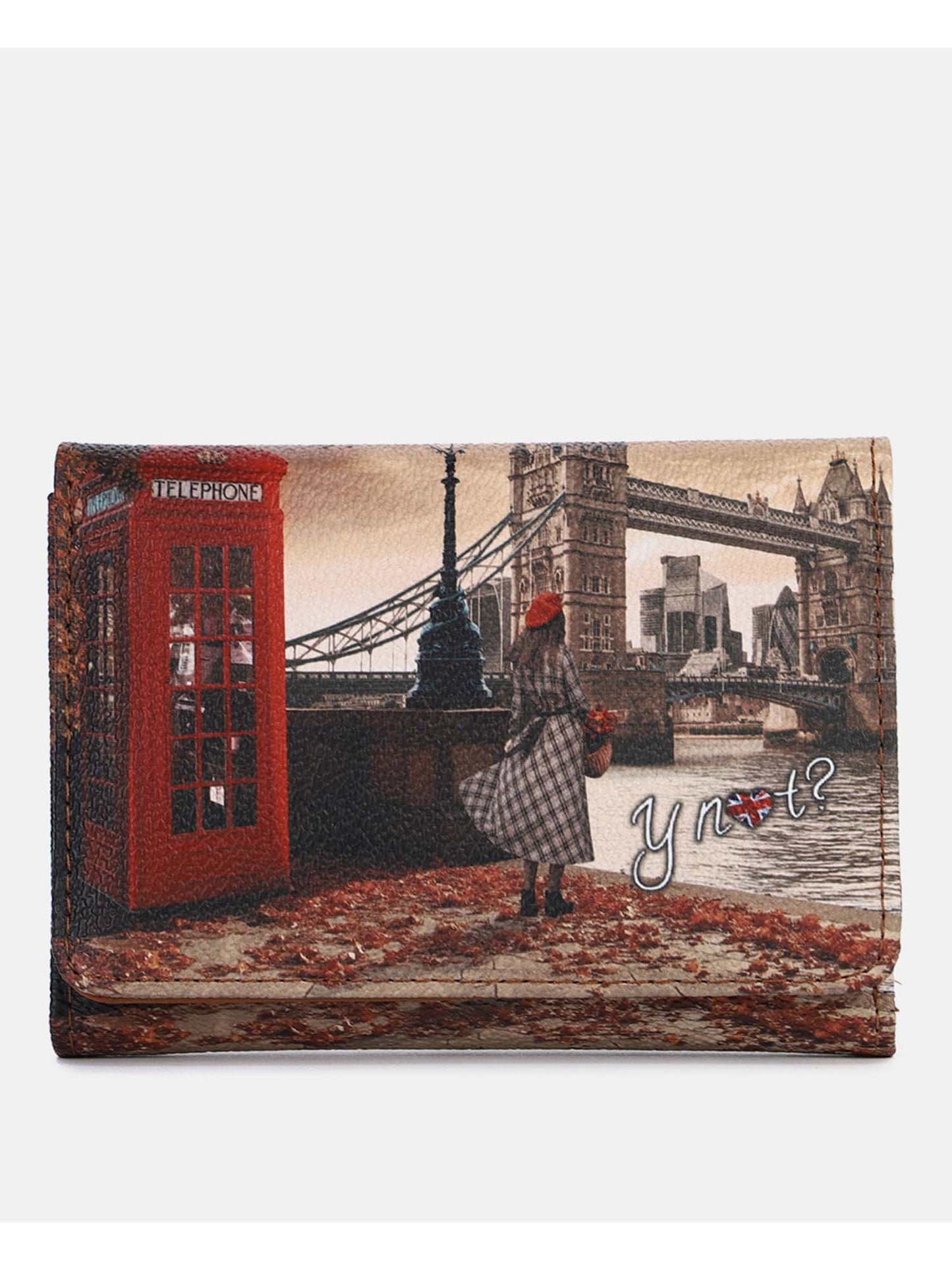 PORTAFOGLIO PICCOLO RICHIUDIBILE YNOT? DA DONNA LONDO