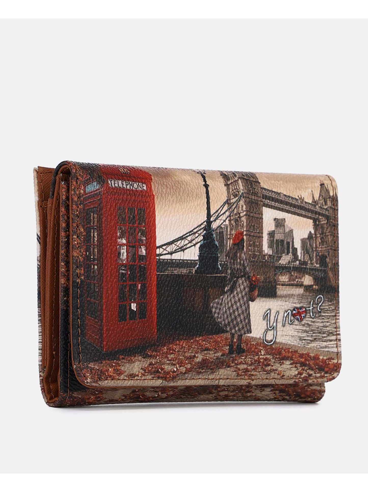 PORTAFOGLIO PICCOLO RICHIUDIBILE YNOT? DA DONNA LONDO