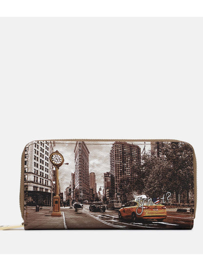 PORTAFOGLIO LARGE DOPPIO SCOMPARTO YNOT? DA DONNA GOLDE