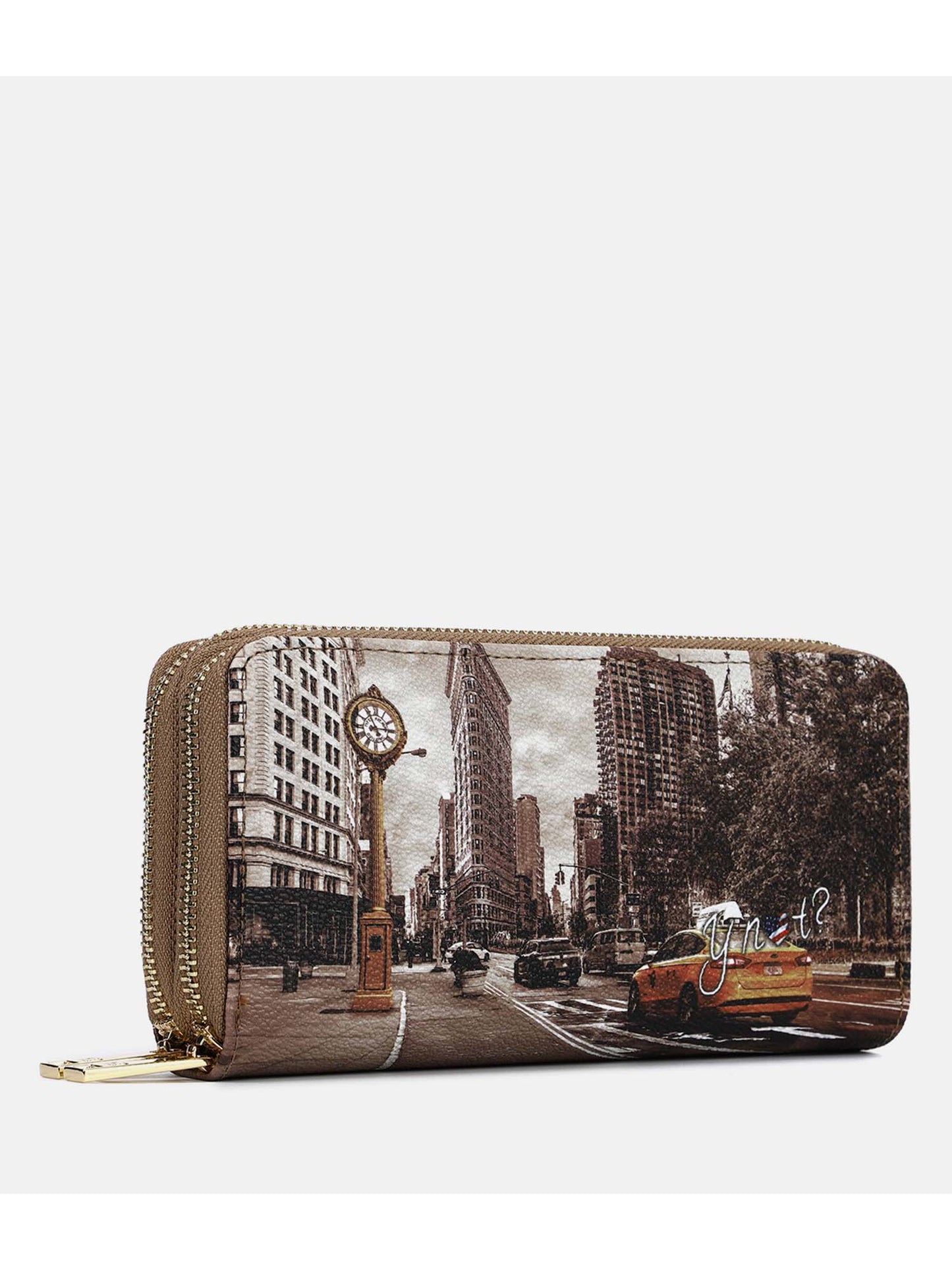 PORTAFOGLIO LARGE DOPPIO SCOMPARTO YNOT? DA DONNA GOLDE