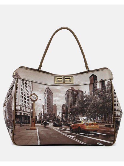 BORSA HANDLE BAG LARGE YNOT? DA DONNA GOLDE