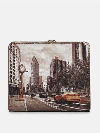 Y-not wallet portafogli da donna marrone