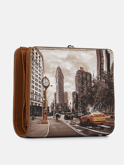 Y-not wallet portafogli da donna marrone