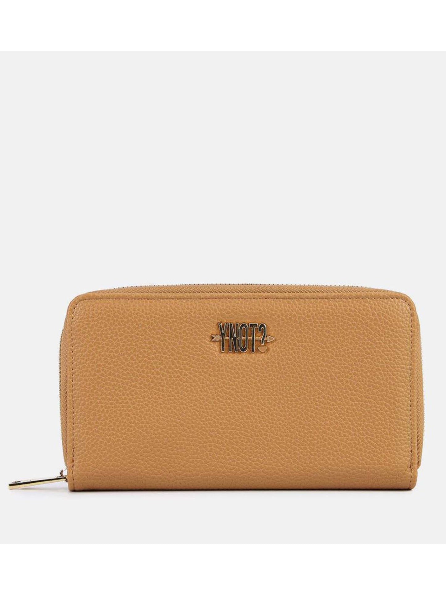 Portafoglio donna Y Not? beige elegante e funzionale