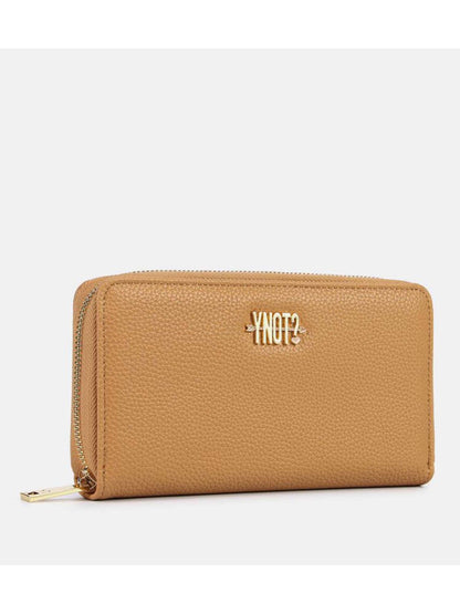 Portafoglio donna Y Not? beige elegante e funzionale
