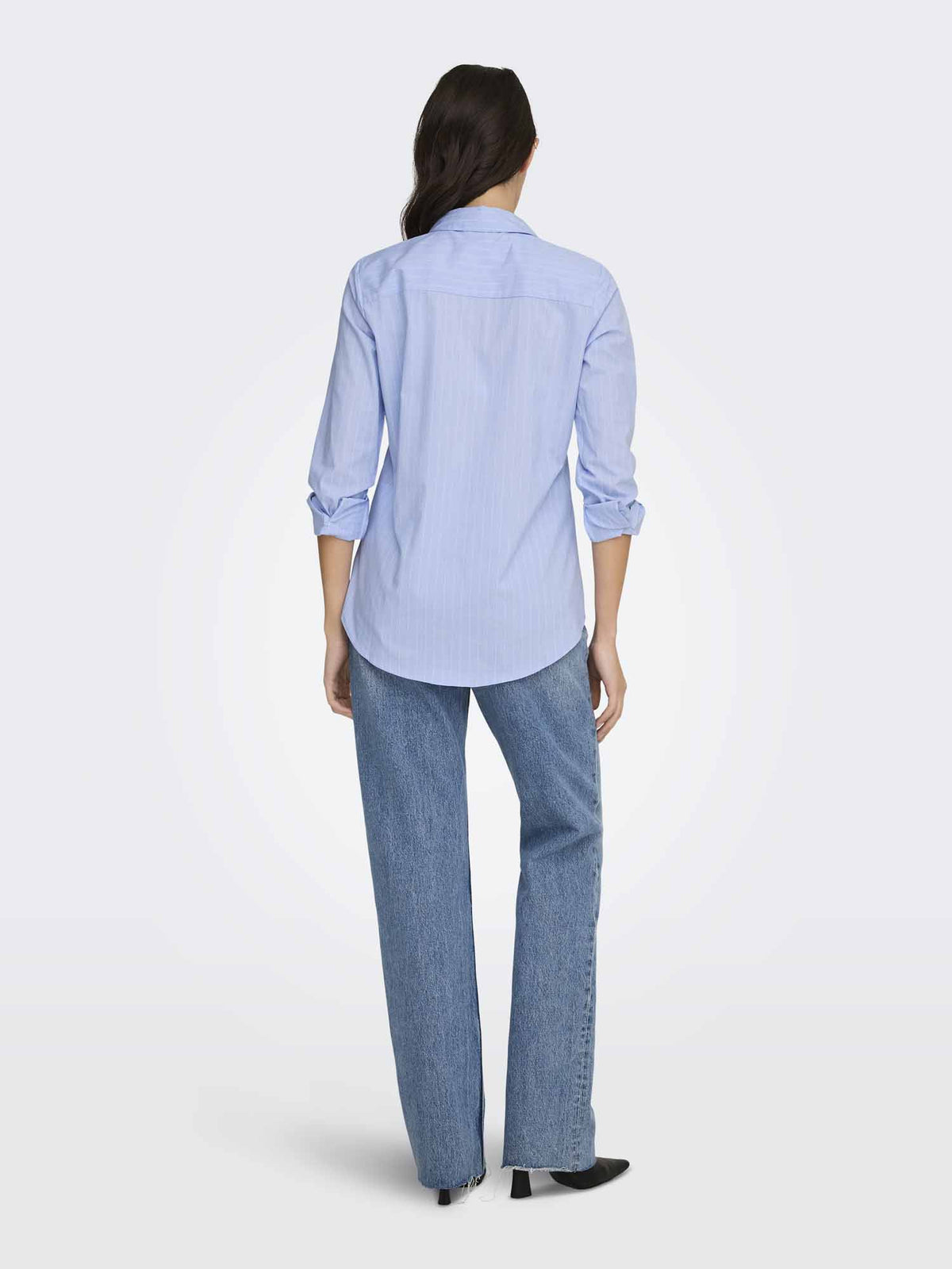 Jacqueline De Yong Mio, camicia da donna azzurra