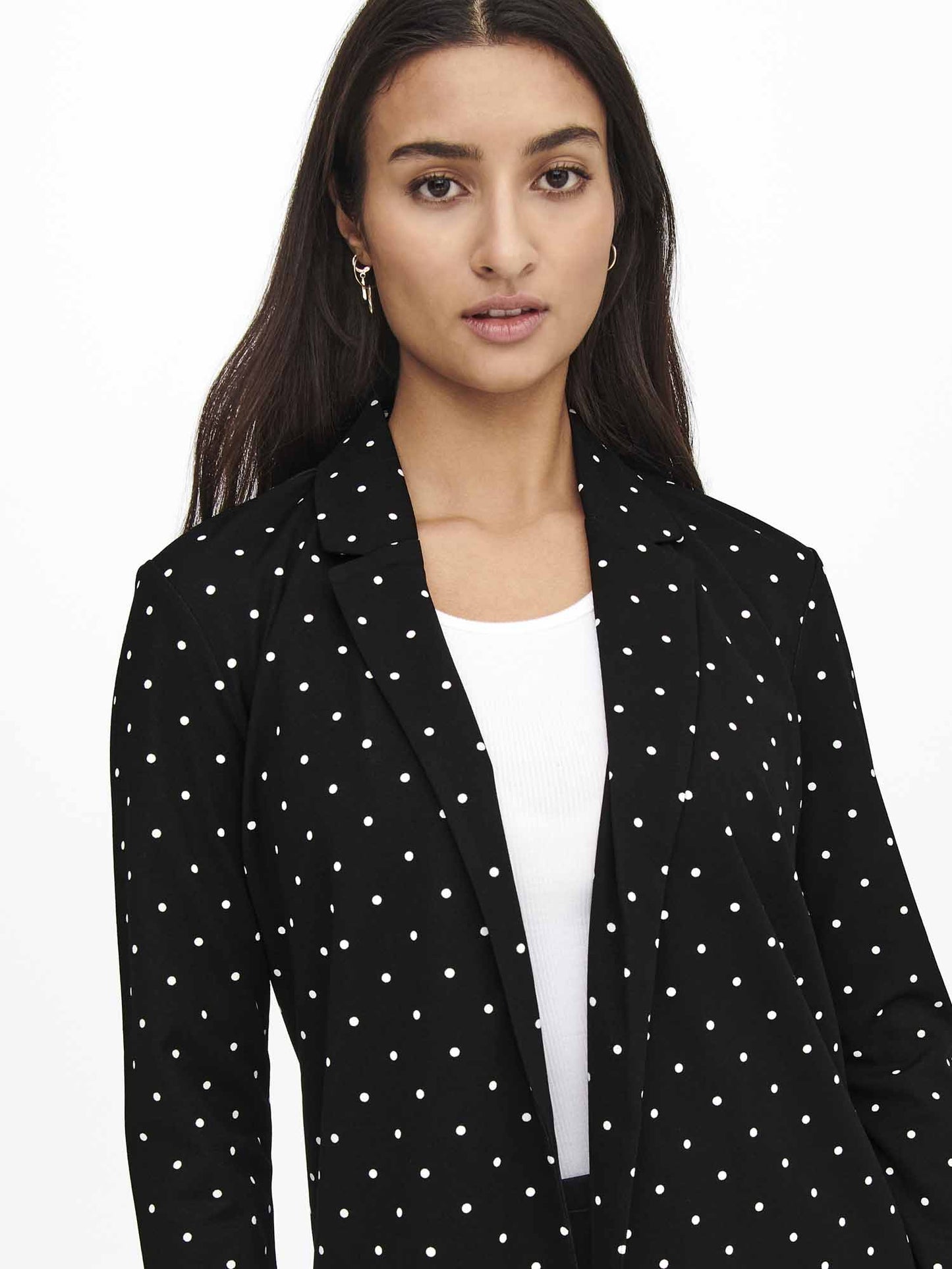 Blazer nero da donna Jacqueline de Yong con vestibilità comoda