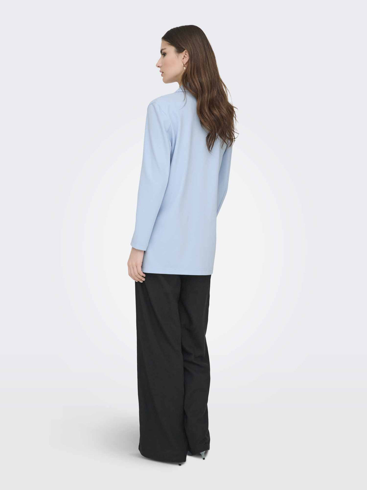 Jdy geggo blazer giacca da donna celeste