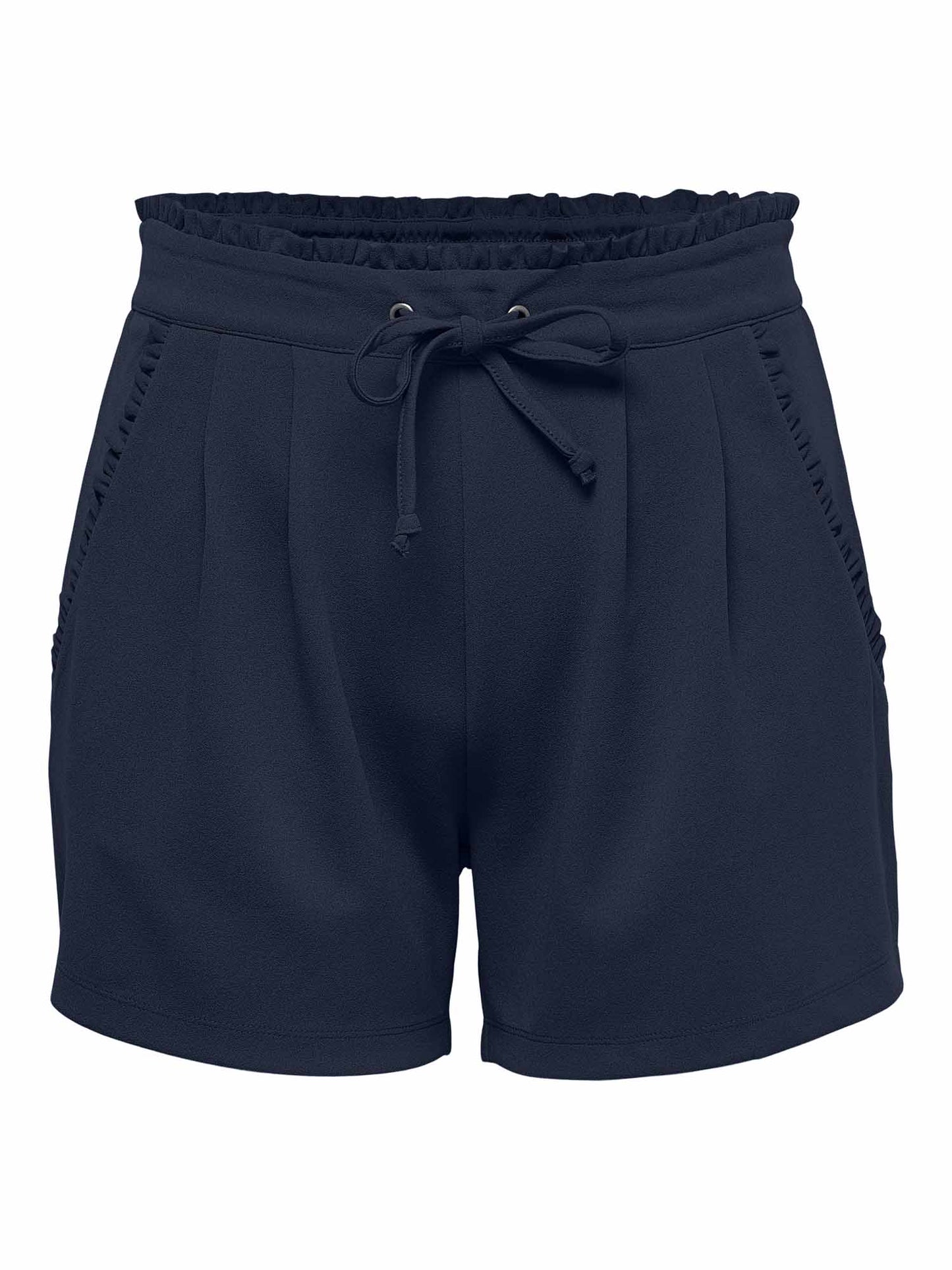 Shorts Jacqueline de Yong Iris da donna in blu dal taglio regolare