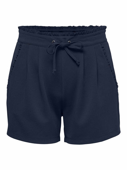Shorts Jacqueline de Yong Iris da donna in blu dal taglio regolare
