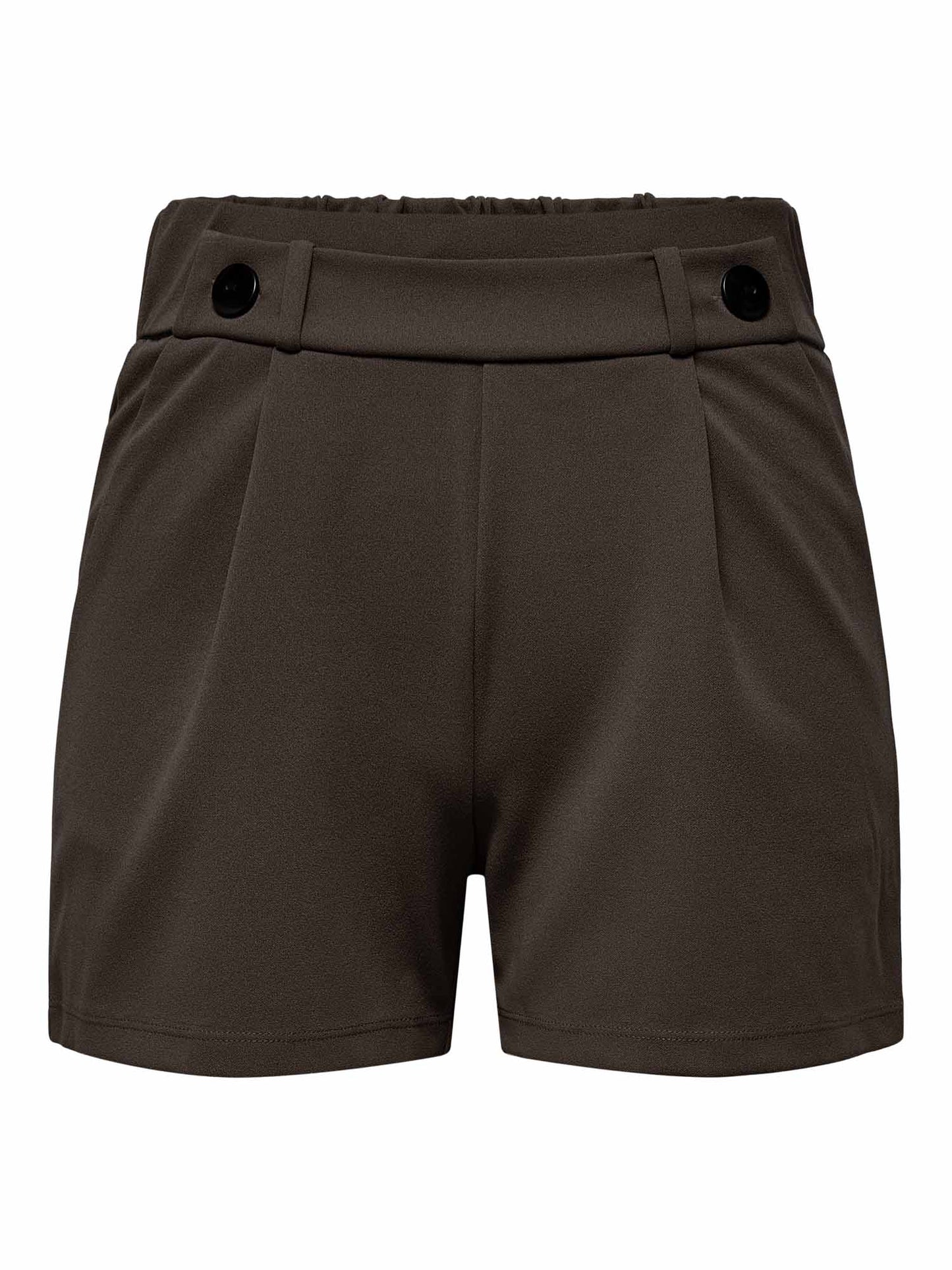 Shorts beige Jacqueline de Yong da donna con vita alta e stile casual