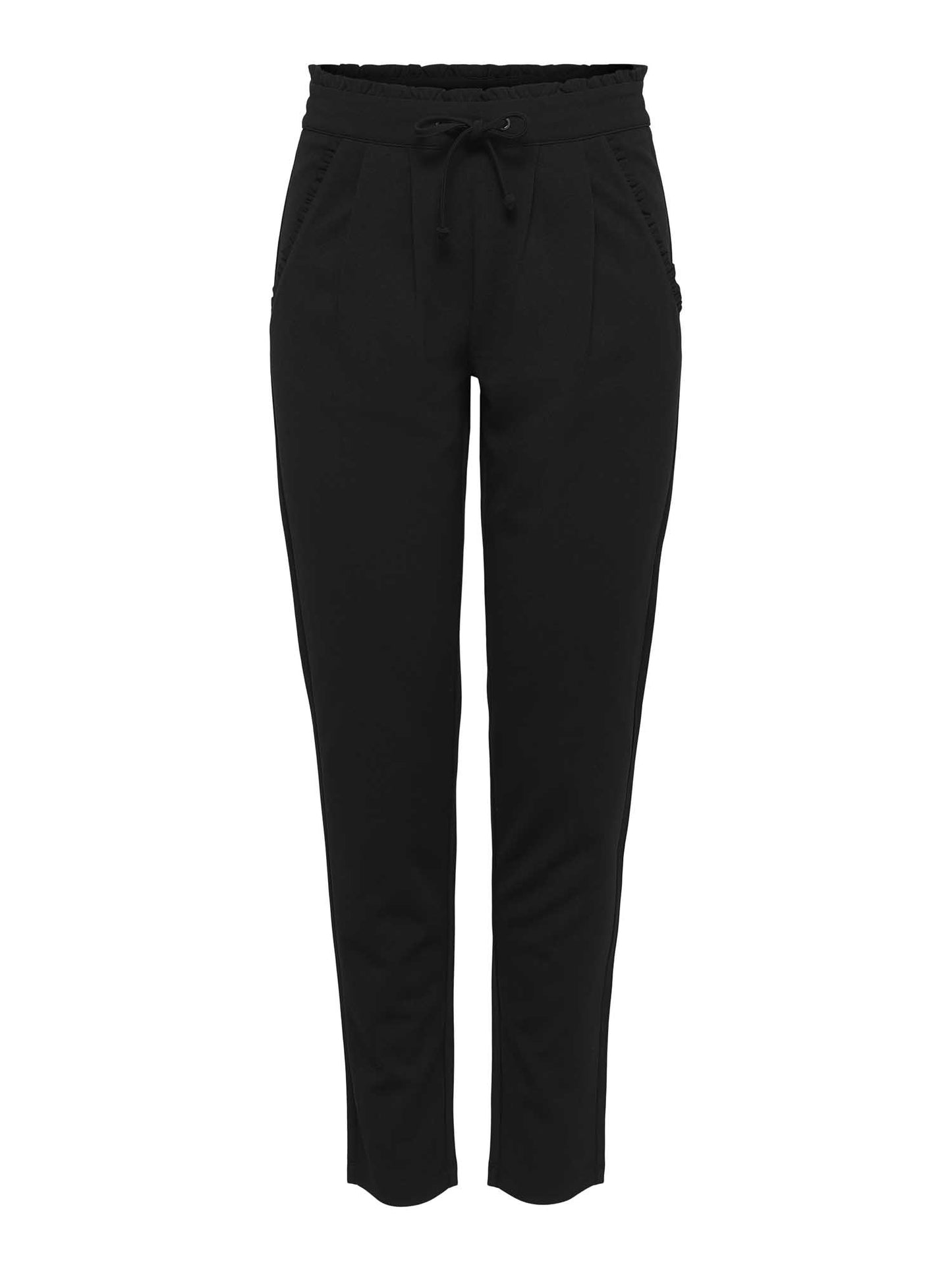 Pantaloni neri da donna Jacqueline de Yong dal taglio moderno e casual